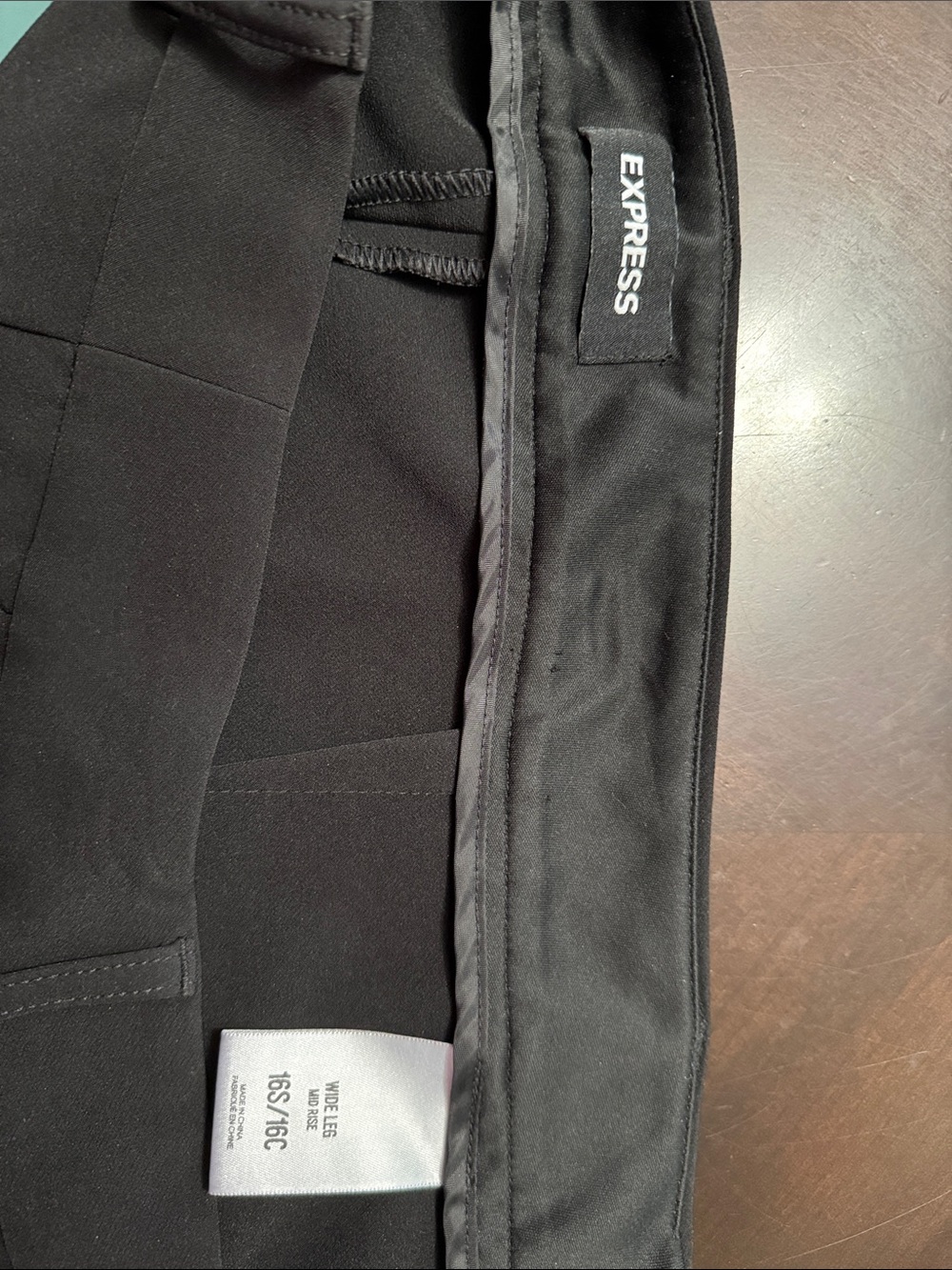 Express Woman’s Black Dress Slacks
